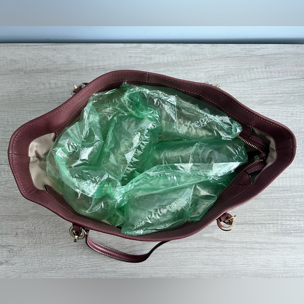 Coach Pebbled Leather Madison Tote with Original Duster - Picture 7 of 14